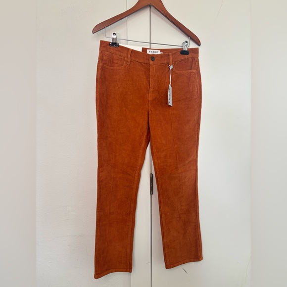 FRAME NWT AMBER CORDUROY CROPPED PANTS SZ 29 - Picture 1 of 6